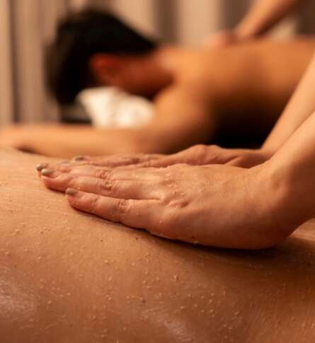 Soin bien-être Gommage du corps 2pers.